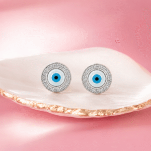 Evil Eye Stud Earrings