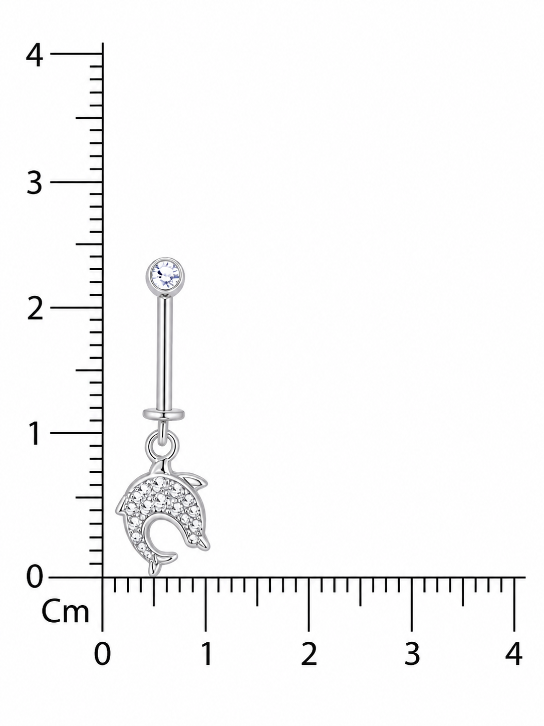 Ocean Gleam Dolphin Earrings - Image 4