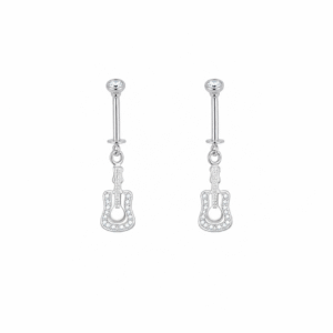 Melody Spark Guitar Earrings