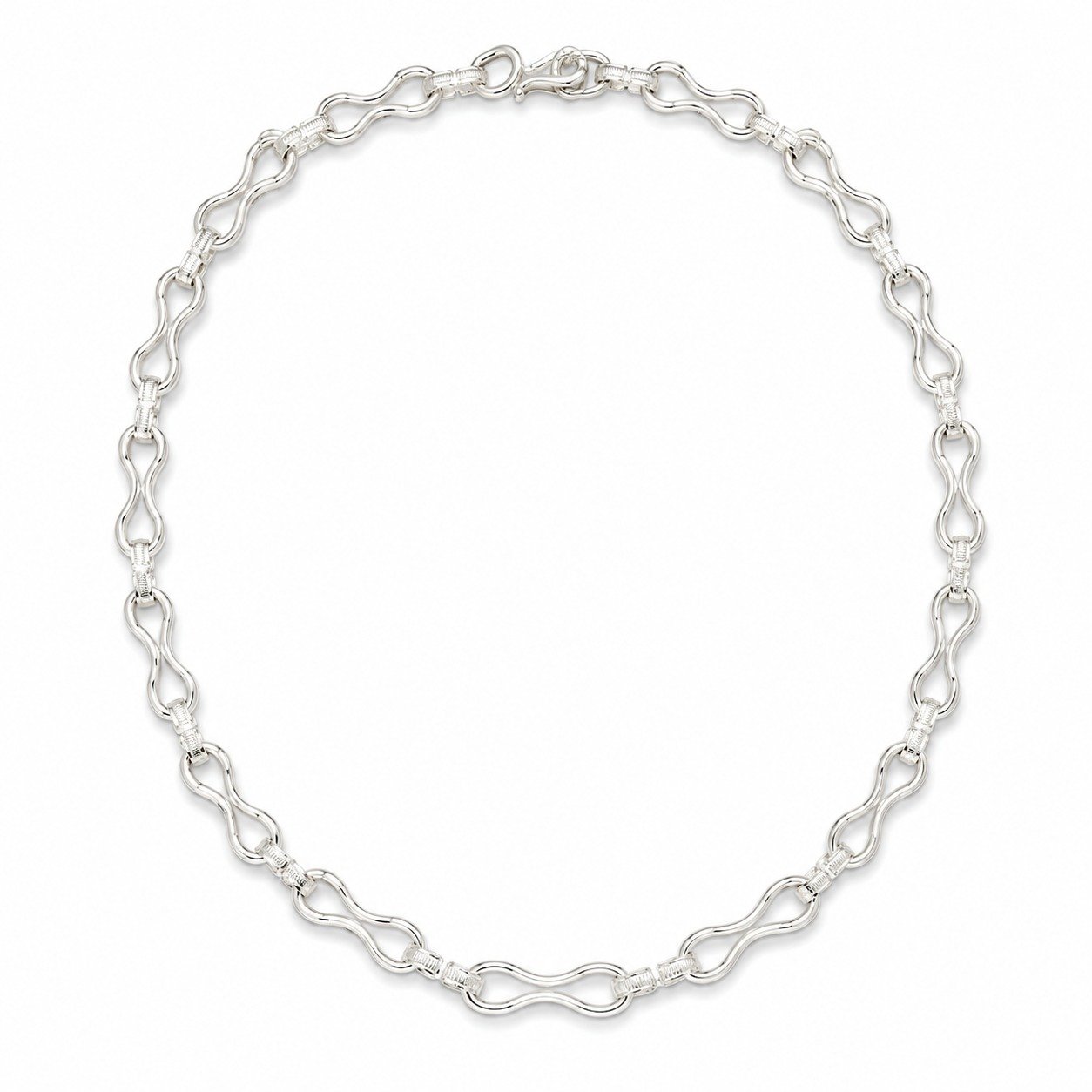 Infinity Loop Silver Chain