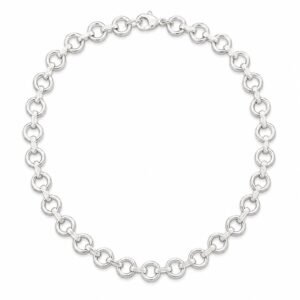 Classic Round Link Silver Chain