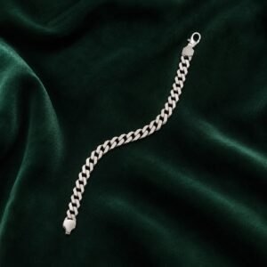 Premium Silver Cuban Link Bracelet