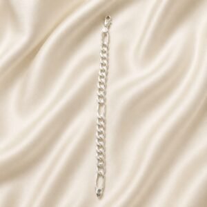 Classic Figaro Silver Bracelet