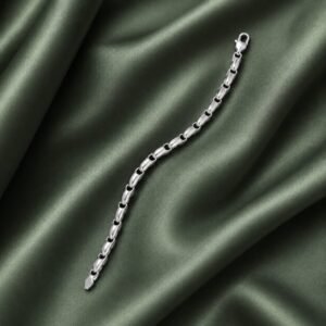 Classic Oval Link Silver Bracelet