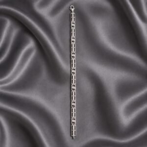 Royal Grid Diamond Bracelet