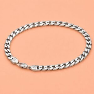 Premium Silver Cuban Link Bracelet